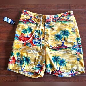 NWT Men's Polo Ralph Lauren Tiki Shorts